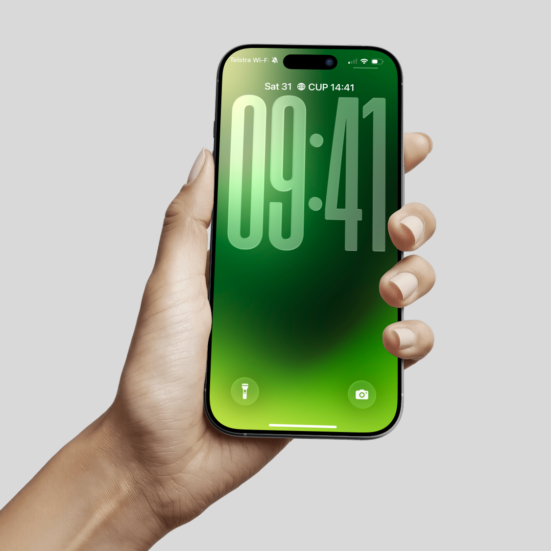 Lush Forest Green | Clean iPhone Wallpaper Set of 3 (G-030)