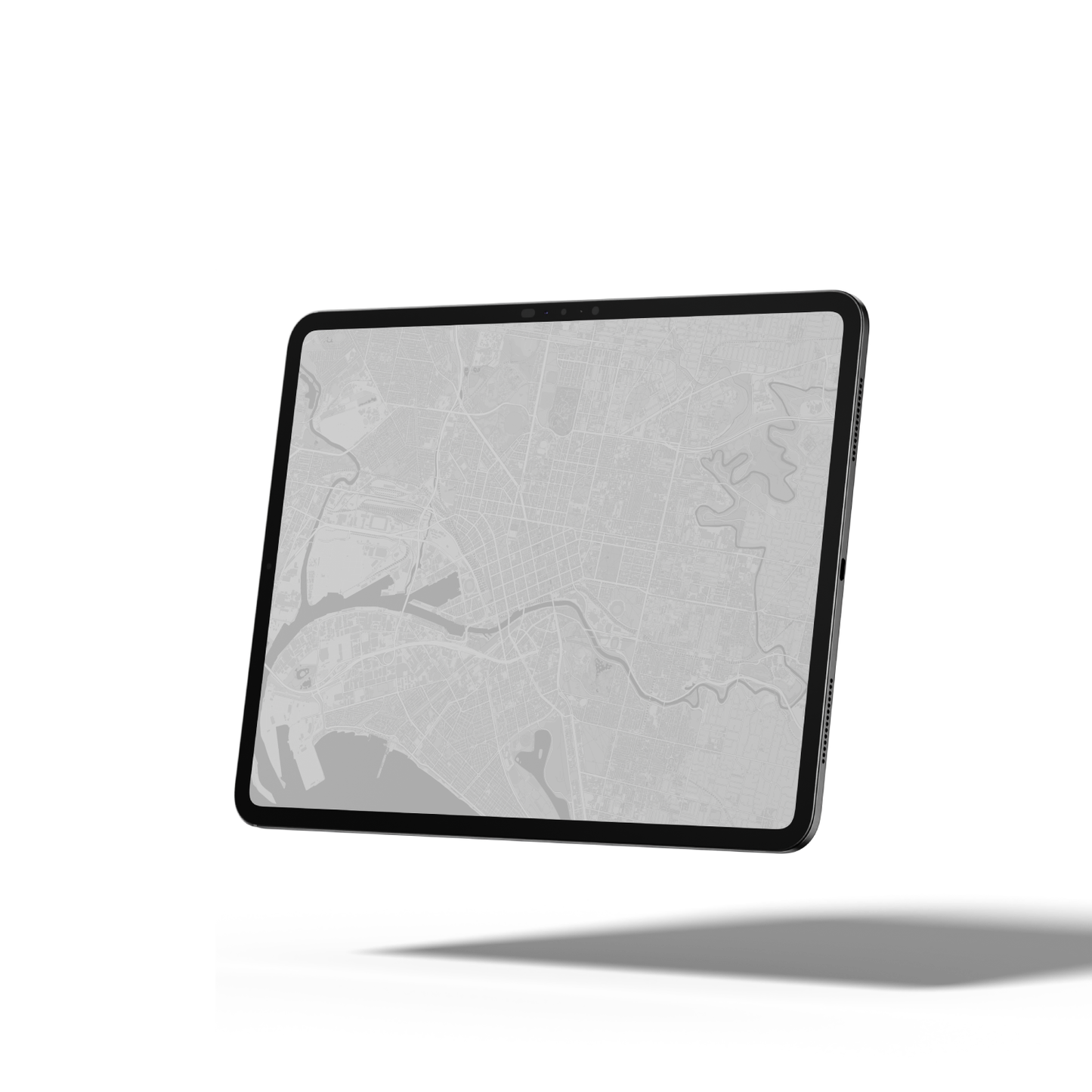City Grid | Minimalist 5K Display Wallpapers (M-002)