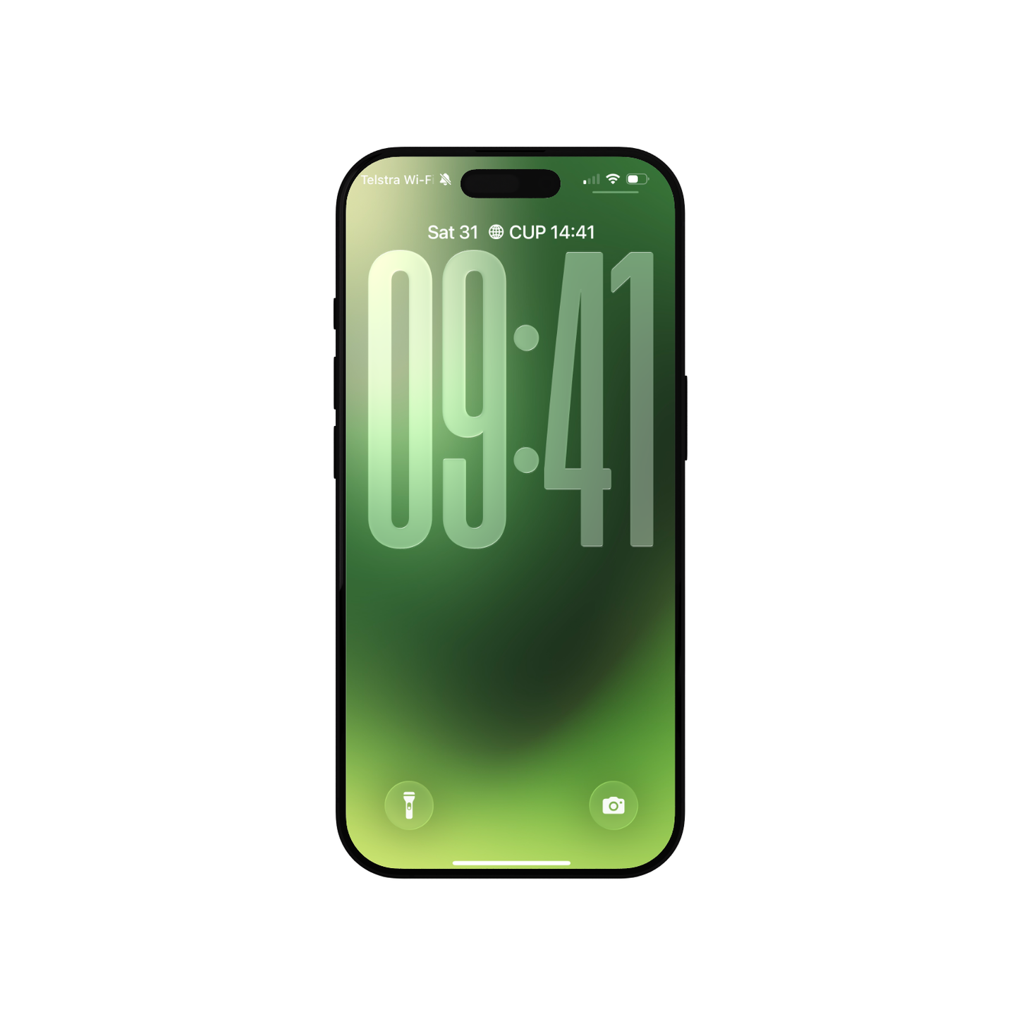 Lush Forest Green | Clean iPhone Wallpaper Set of 3 (G-030)