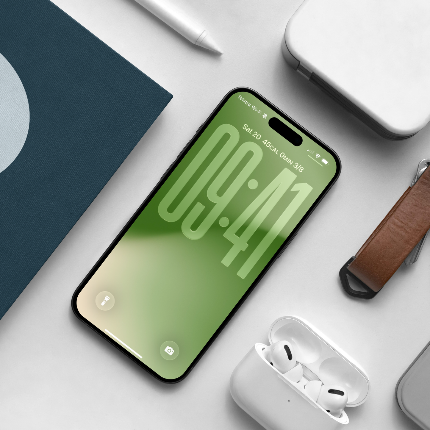 Forest Sunrise | Calm Wallpaper Set for iPhone iPad and Mac (T-022)