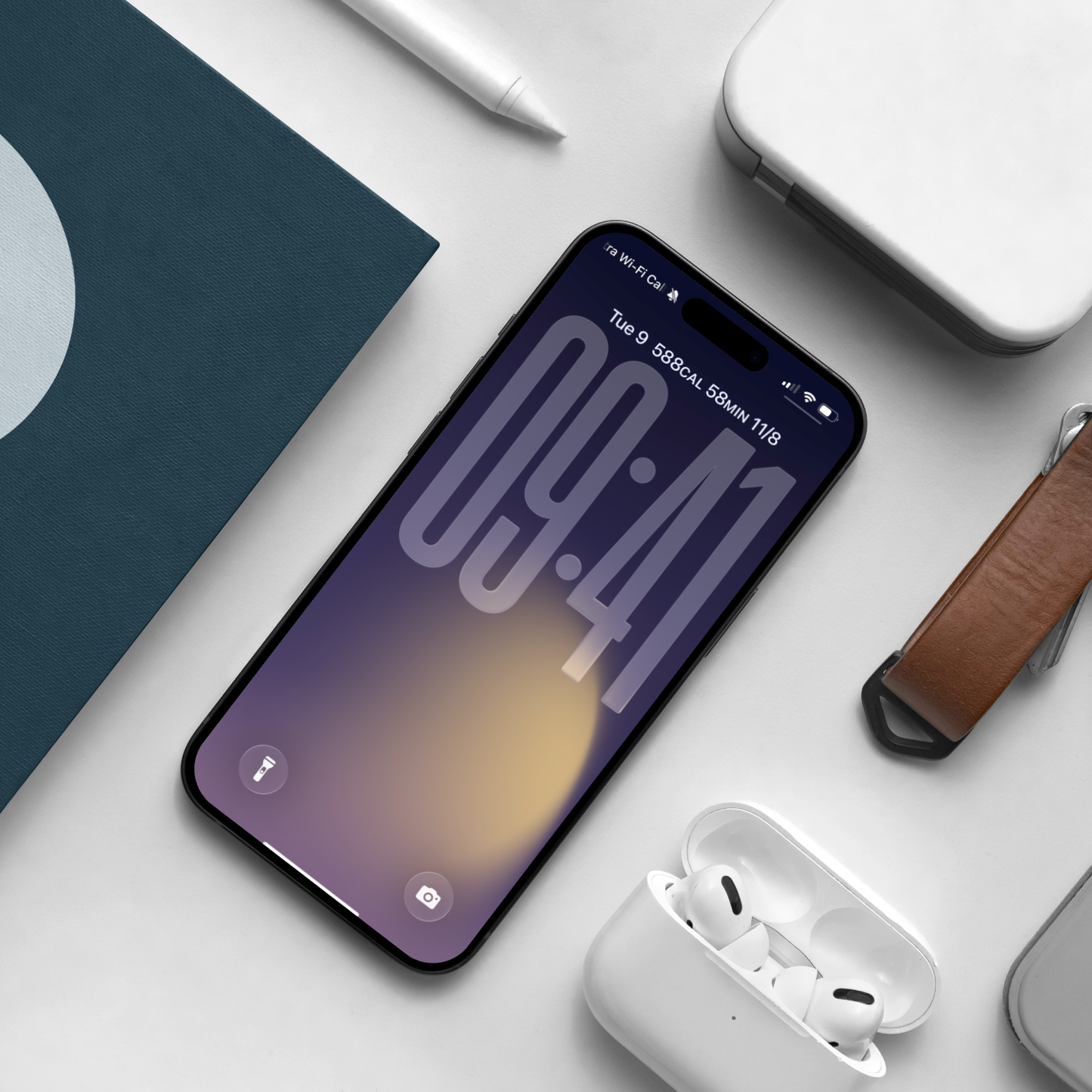 Ethereal Twilight Gradient | Aesthetic Wallpaper Set for iPhone iPad and Mac (T-019)