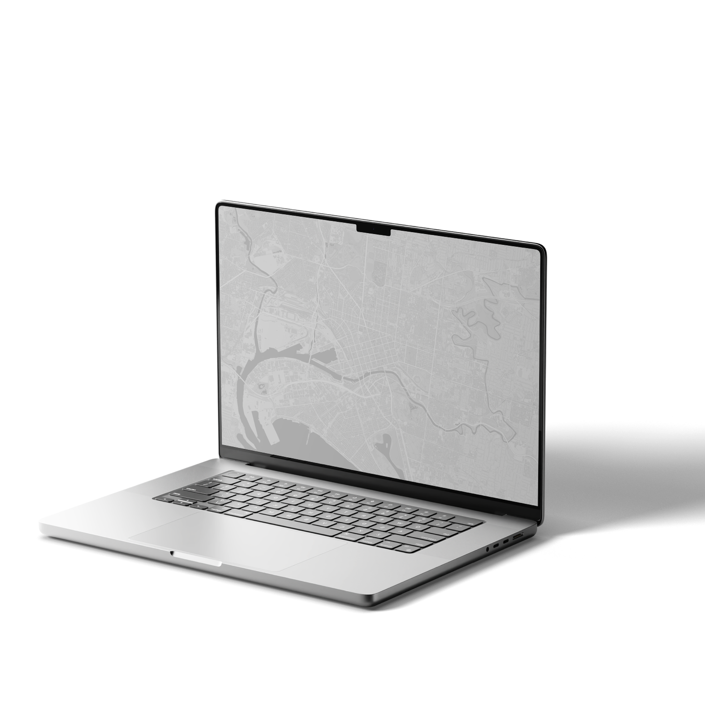 City Grid | Minimalist 5K Display Wallpapers (M-002)