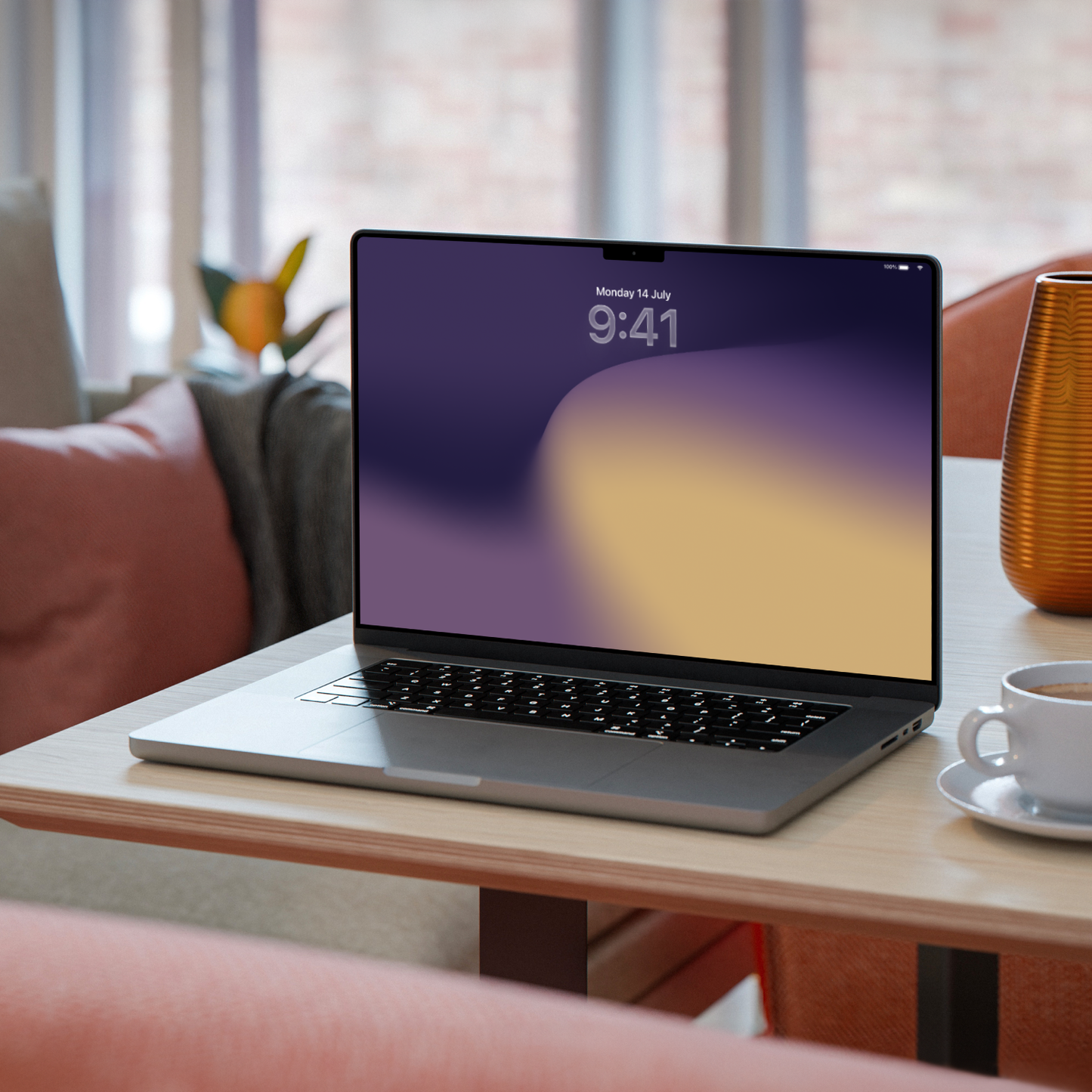 Ethereal Twilight Gradient | Aesthetic Wallpaper Set for iPhone iPad and Mac (T-019)