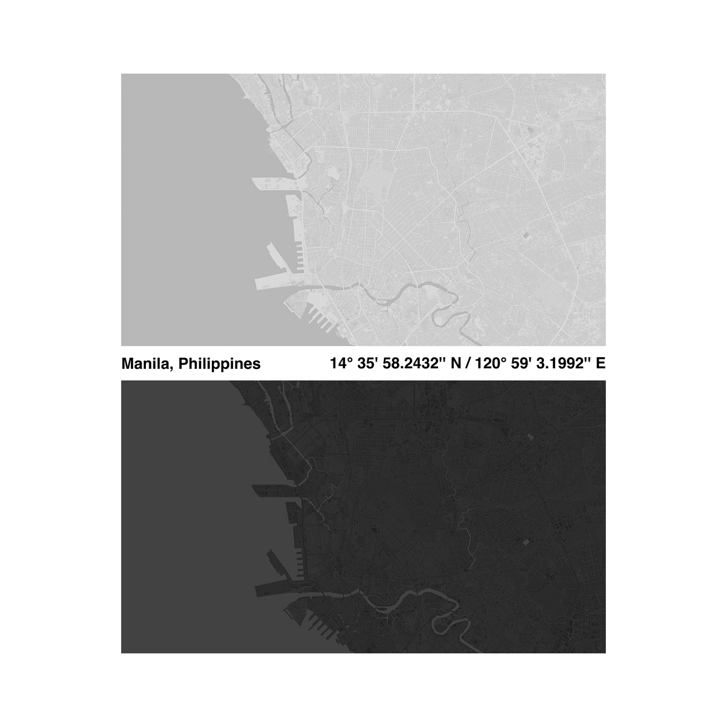 City Grid | Minimalist 5K Display Wallpapers (M-002)