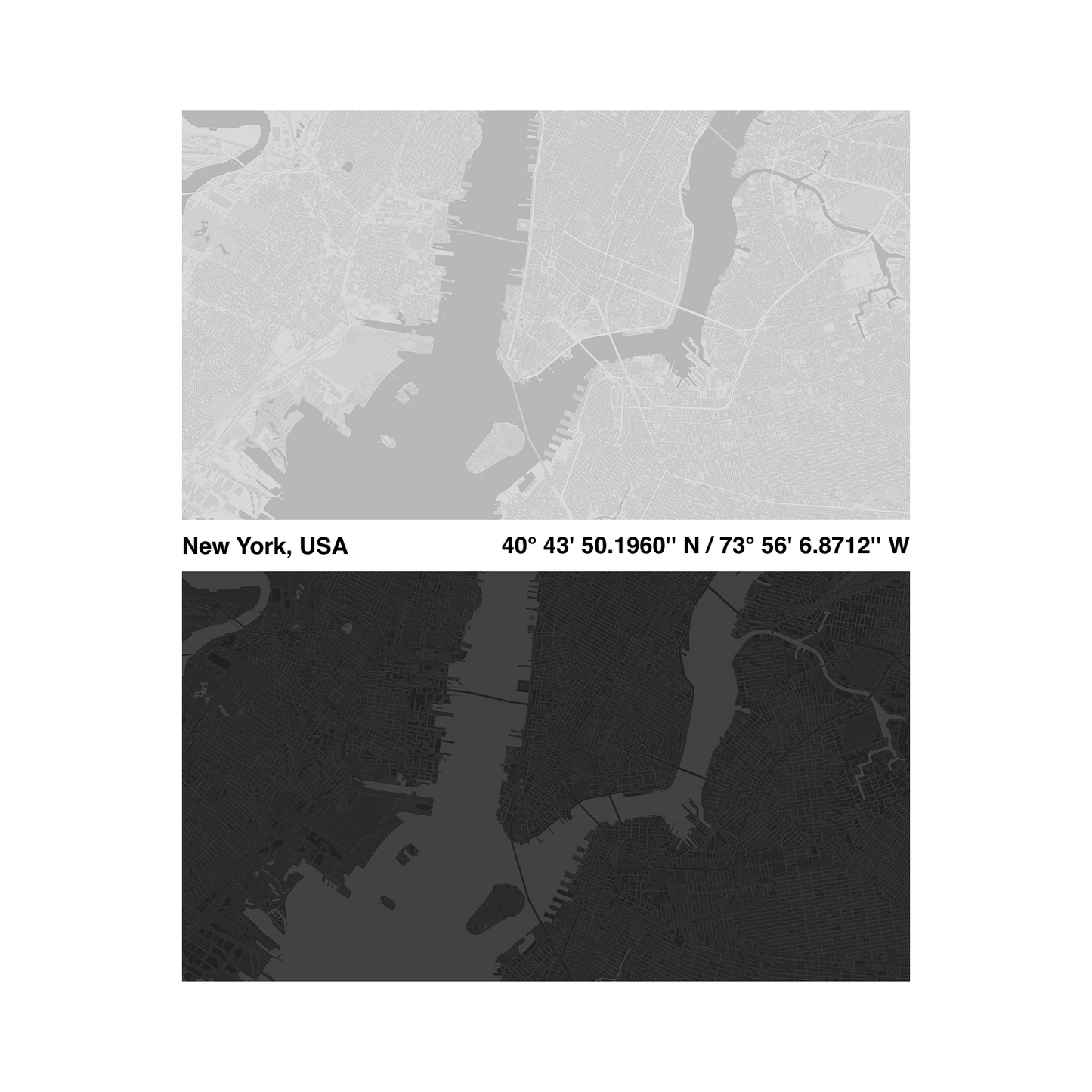 City Grid | Minimalist 5K Display Wallpapers (M-002)