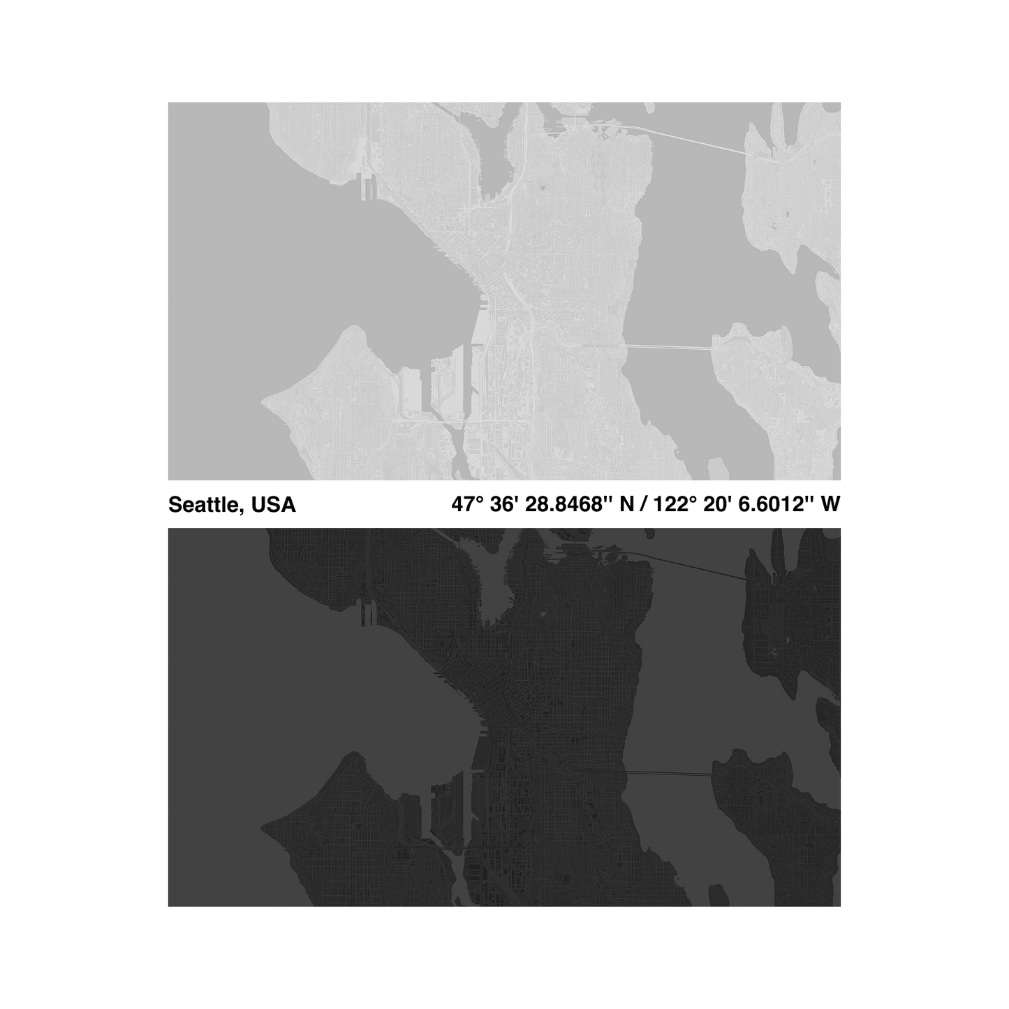 City Grid | Minimalist 5K Display Wallpapers (M-002)